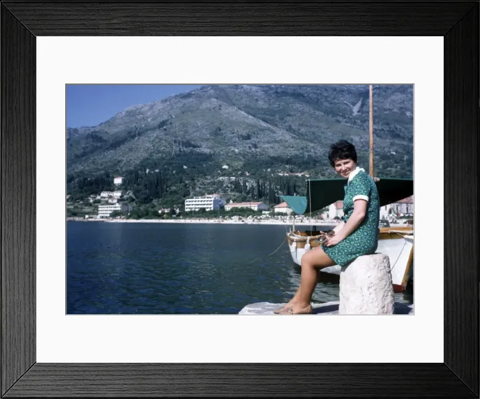 Framed Print : Dubrovnik Date: 1969