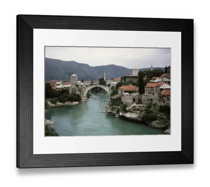 Framed Print : Mostar Bridge Framed Print : Mostar Bridge