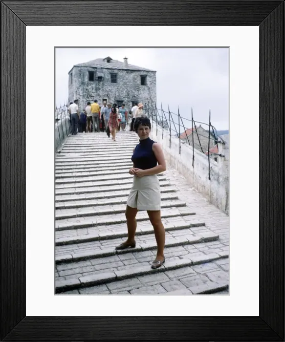 Framed Print : Dubrovnik Date: 1969 Framed Print : Dubrovnik Date: 1969