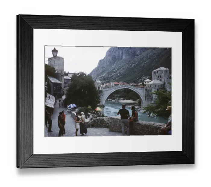 Framed Print : Mostar Bridge Framed Print : Mostar Bridge