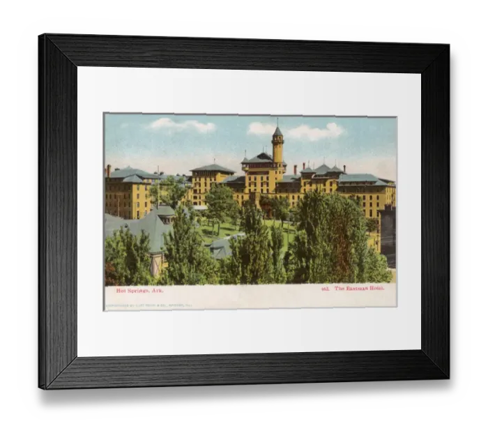 Framed Print : Eastman Hotel, Hot Springs, Arkansas, USA Framed Print : Eastman Hotel, Hot Springs, Arkansas, USA