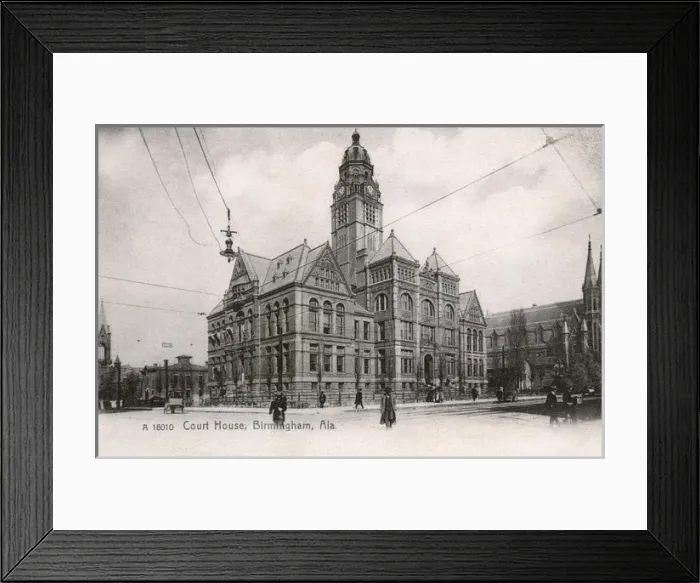 Framed Print : Court House, Birmingham, Alabama, USA Framed Print : Court House, Birmingham, Alabama, USA