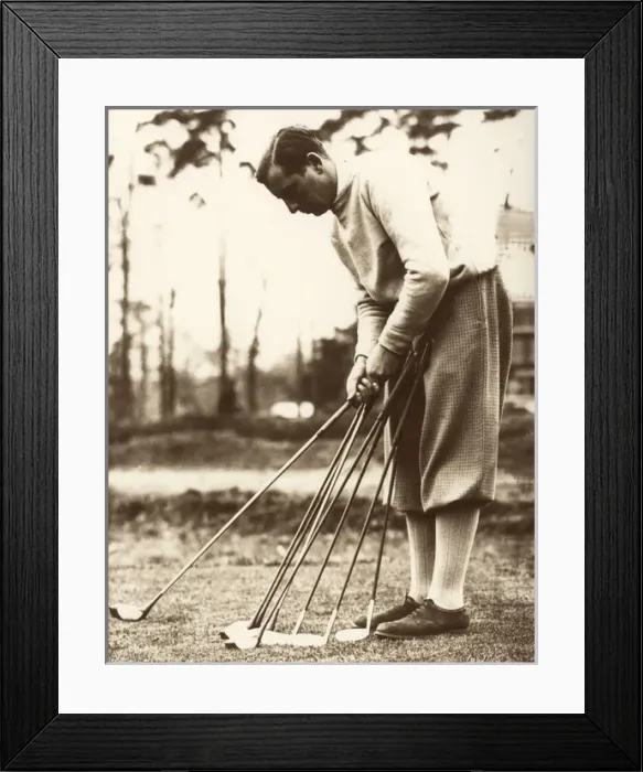 Framed Print : Henry Cotton, English professional golfer Framed Print : Henry Cotton, English professional golfer