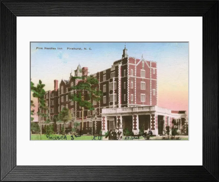 Framed Print : Pine Needles Inn, Pinehurst, North Carolina, USA Framed Print : Pine Needles Inn, Pinehurst, North Carolina, USA