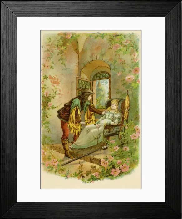 Framed Print : Sleeping Beauty Framed Print : Sleeping Beauty
