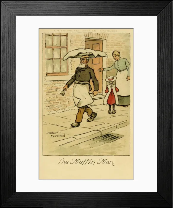 Framed Print : Muffin man Framed Print : Muffin man