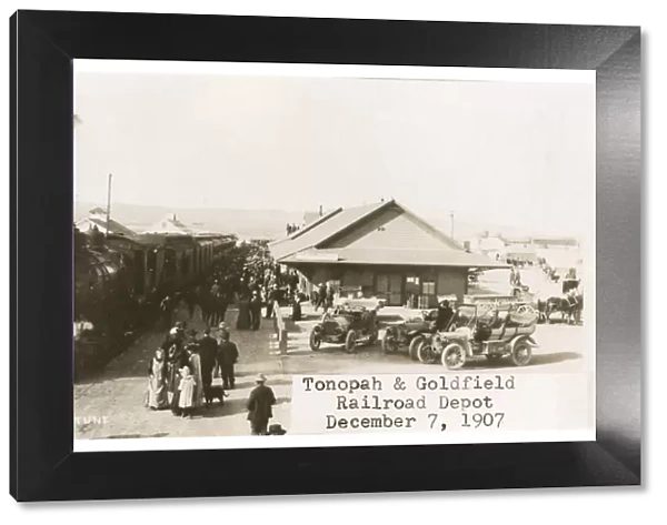 Tonopah & Goldfield Railroad Depot, Nevada, USA