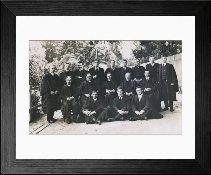 Framed Print : Group photo, St Johns College, Melbourne, Australia Framed Print : Group photo, St Johns College, Melbourne, Australia