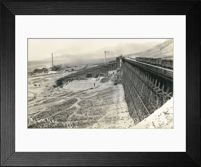 Framed Print : View of McGill, Nevada, USA Framed Print : View of McGill, Nevada, USA
