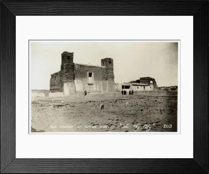Framed Print : Old church at Acoma, New Mexico, USA Framed Print : Old church at Acoma, New Mexico, USA