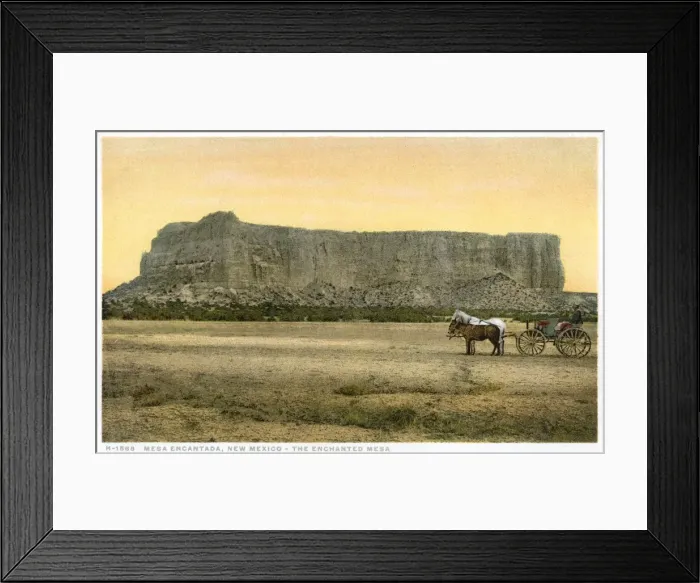 Framed Print : Mesa Encantada, New Mexico, USA Framed Print : Mesa Encantada, New Mexico, USA