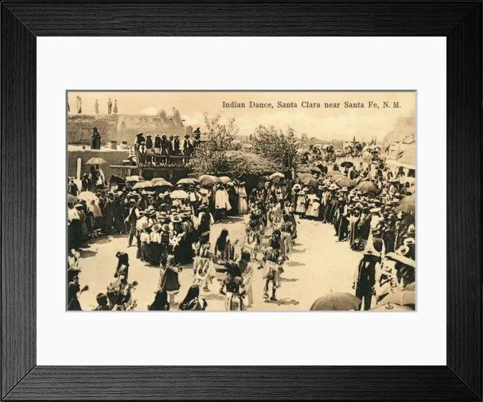 Framed Print : Indian dance, Santa Clara, New Mexico, USA Framed Print : Indian dance, Santa Clara, New Mexico, USA