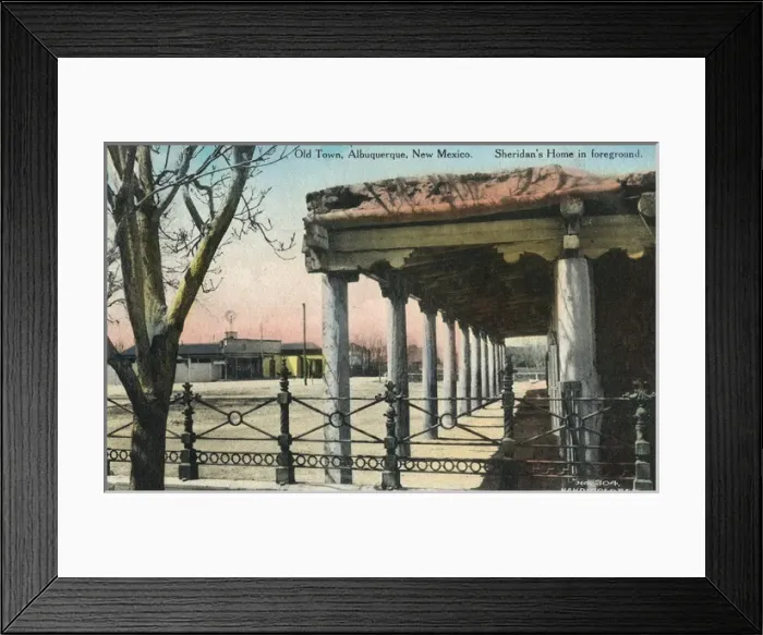 Framed Print : Old Town, Albuquerque, New Mexico, USA Framed Print : Old Town, Albuquerque, New Mexico, USA