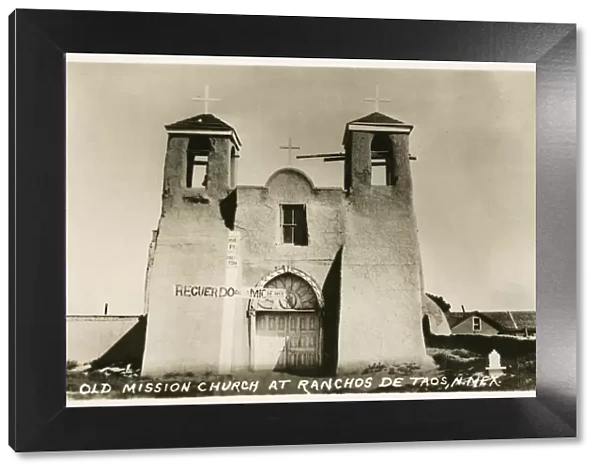 Old Mission Church, Ranchos de Taos, New Mexico, USA