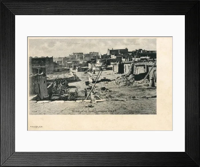 Framed Print : Pueblo of Zuni, New Mexico, USA Framed Print : Pueblo of Zuni, New Mexico, USA