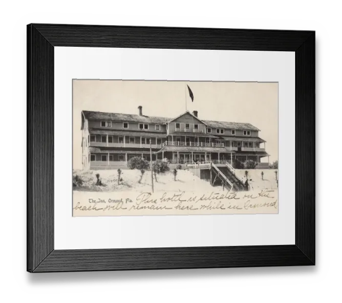 Framed Print : The Bretton Inn, Ormond, Florida, USA Framed Print : The Bretton Inn, Ormond, Florida, USA