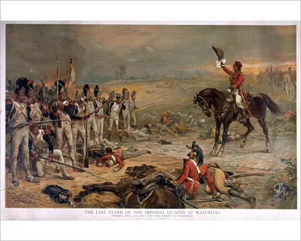 The Last Stand of the Imperial Guards at Waterloo