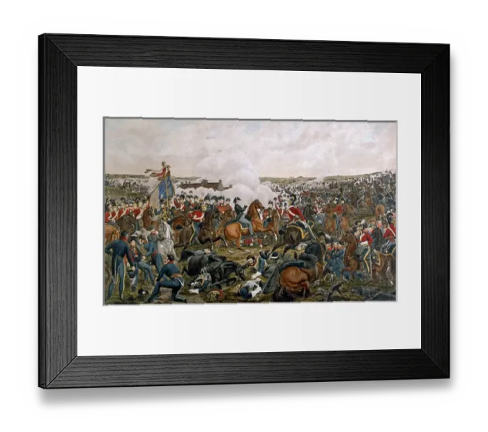 Framed Print : Battle of Waterloo, 1815 Framed Print : Battle of Waterloo, 1815