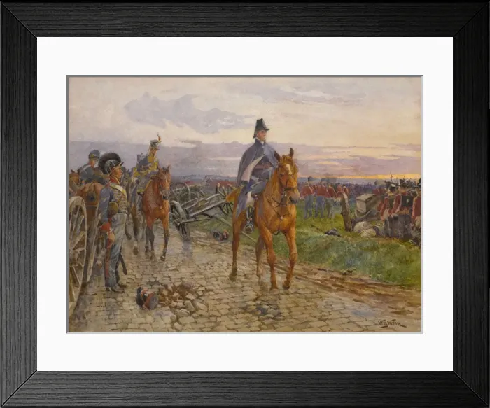 Framed Print : Battle of Waterloo, 1815 Framed Print : Battle of Waterloo, 1815