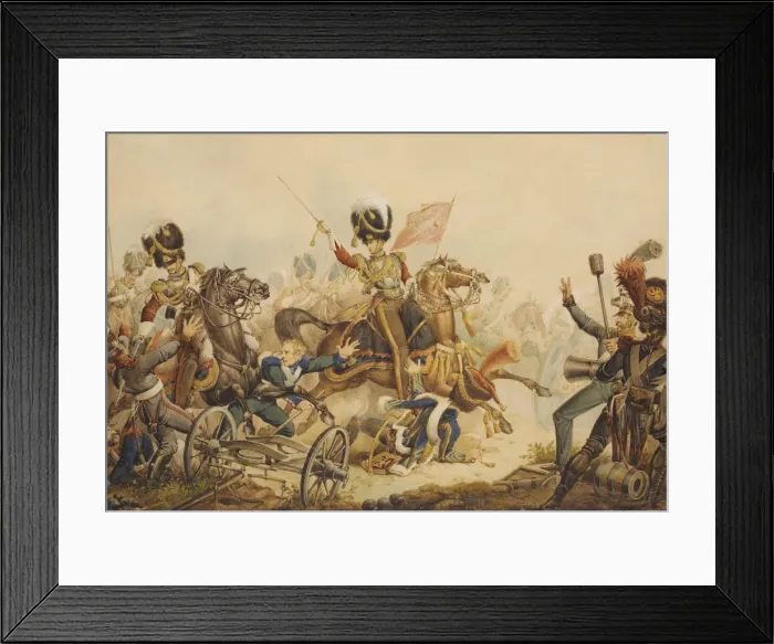Framed Print : Battle of Waterloo, 1815 Framed Print : Battle of Waterloo, 1815