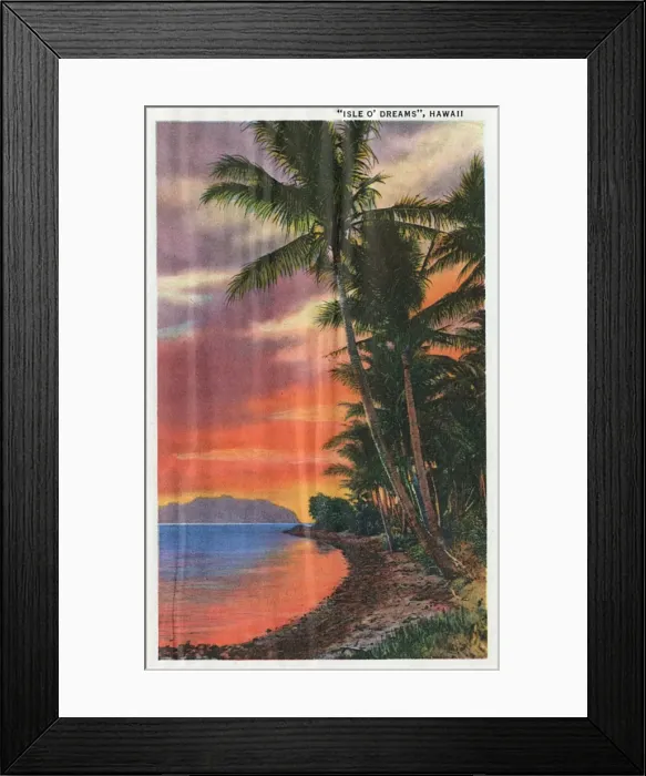 Framed Print : Isle o Dreams, Hawaii, USA Framed Print : Isle o Dreams, Hawaii, USA