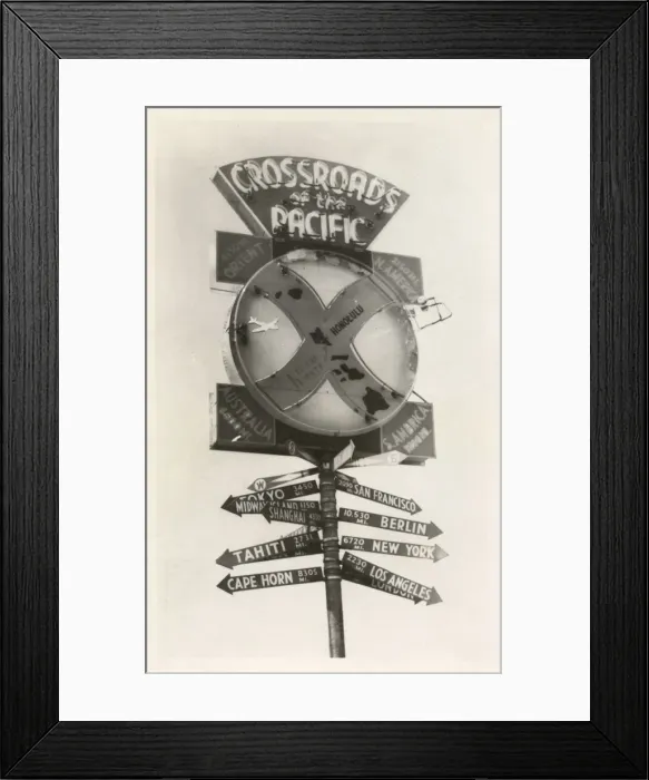 Framed Print : Kau Kau Korner, Honolulu, Hawaii, USA Framed Print : Kau Kau Korner, Honolulu, Hawaii, USA