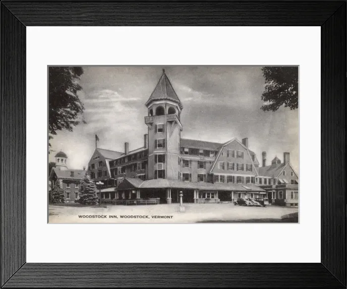Framed Print : Woodstock Inn, Woodstock, Vermont, USA Framed Print : Woodstock Inn, Woodstock, Vermont, USA