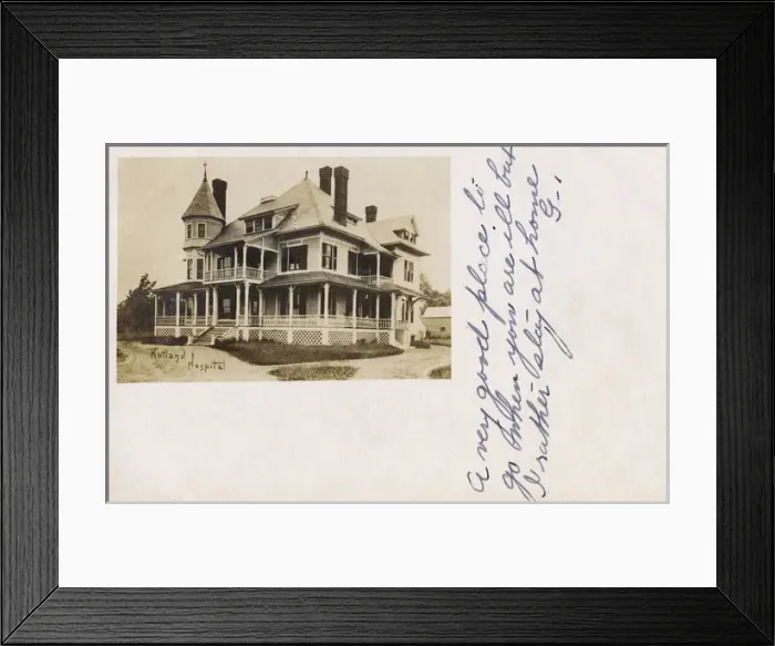 Framed Print : Rutland Hospital, Rutland, Vermont, USA Framed Print : Rutland Hospital, Rutland, Vermont, USA