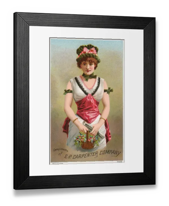 Framed Print : Advert for E P Carpenter Company, Brattleboro, Vermont, USA Framed Print : Advert for E P Carpenter Company, Brattleboro, Vermont, USA