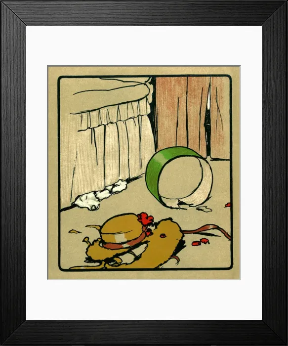 Framed Print : Illustration by Cecil Aldin, Rough and Tumble Framed Print : Illustration by Cecil Aldin, Rough and Tumble