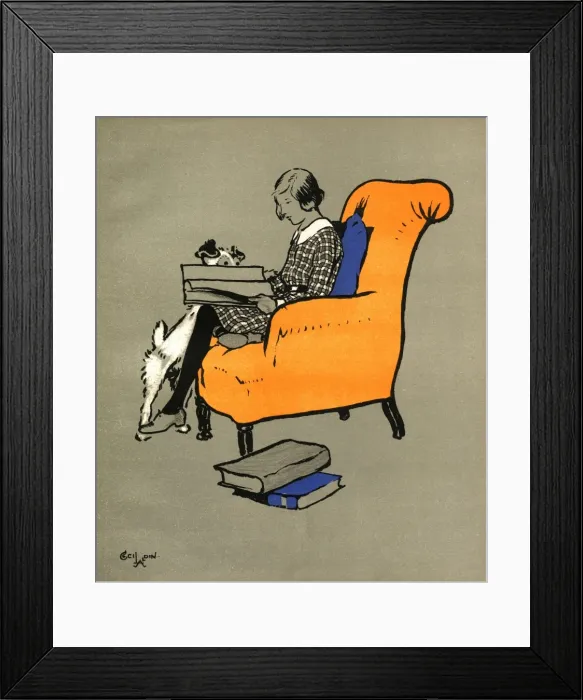 Framed Print : Illustration by Cecil Aldin, The Great Adventure Framed Print : Illustration by Cecil Aldin, The Great Adventure