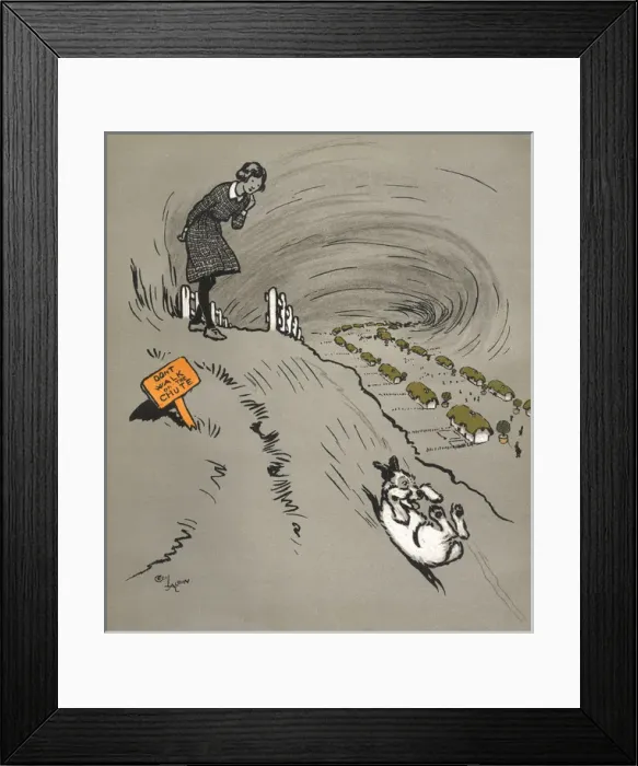 Framed Print : Illustration by Cecil Aldin, The Great Adventure Framed Print : Illustration by Cecil Aldin, The Great Adventure