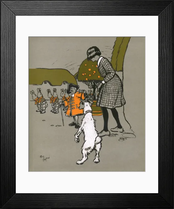 Framed Print : Illustration by Cecil Aldin, The Great Adventure Framed Print : Illustration by Cecil Aldin, The Great Adventure