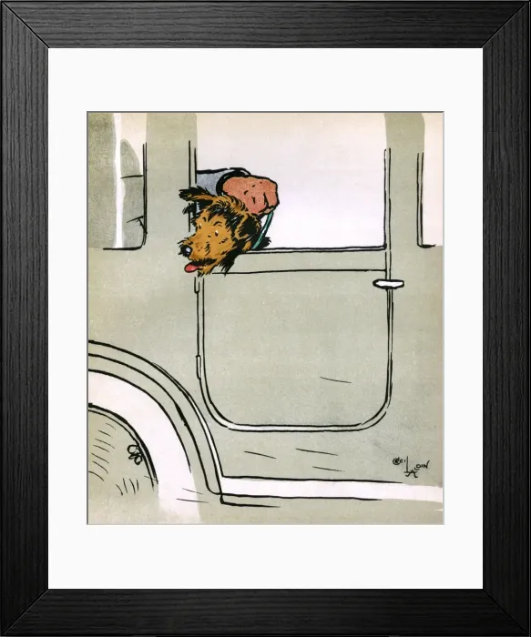 Framed Print : Illustration by Cecil Aldin, Jack and Jill Framed Print : Illustration by Cecil Aldin, Jack and Jill