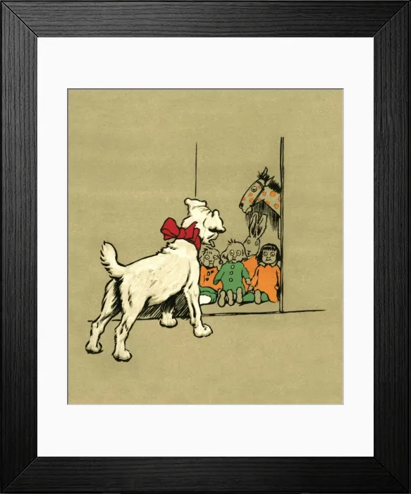Framed Print : Illustration by Cecil Aldin, Pickles