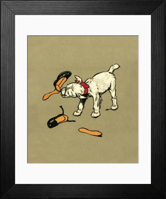 Framed Print : Illustration by Cecil Aldin, Pickles Framed Print : Illustration by Cecil Aldin, Pickles