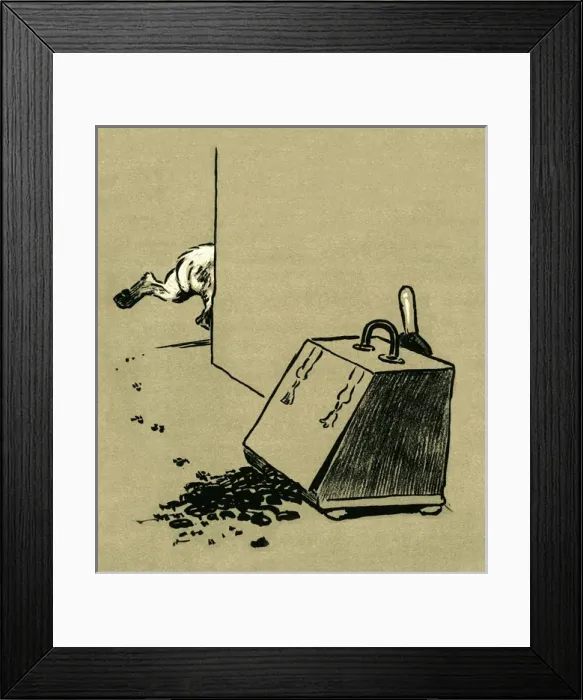 Framed Print : Illustration by Cecil Aldin, Pickles Framed Print : Illustration by Cecil Aldin, Pickles