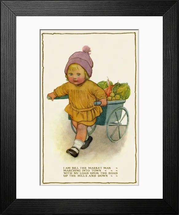 Framed Print : Bill the market man Framed Print : Bill the market man
