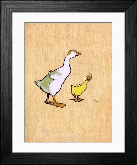 Framed Print : Illustration by Cecil Aldin, Farm Babies Framed Print : Illustration by Cecil Aldin, Farm Babies