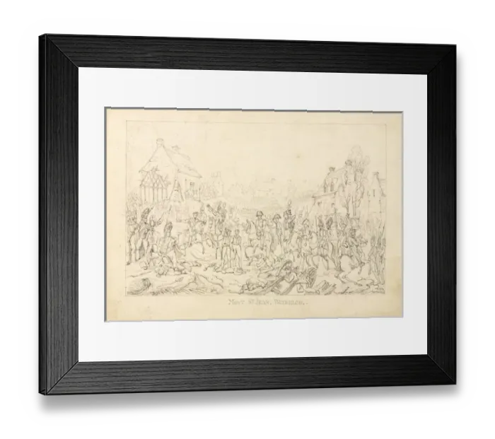 Framed Print : Battle of Waterloo, 1815 Framed Print : Battle of Waterloo, 1815