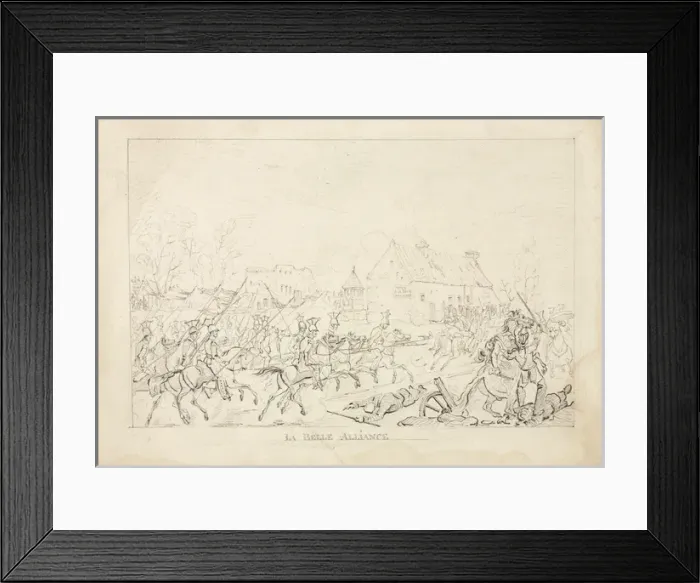 Framed Print : Battle of Waterloo, 1815 Framed Print : Battle of Waterloo, 1815