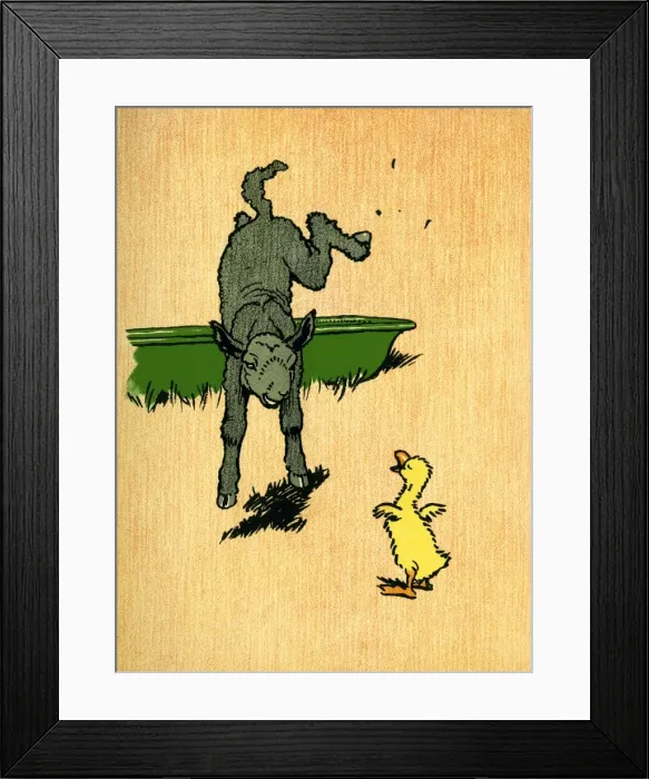 Framed Print : Illustration by Cecil Aldin, Farm Babies Framed Print : Illustration by Cecil Aldin, Farm Babies