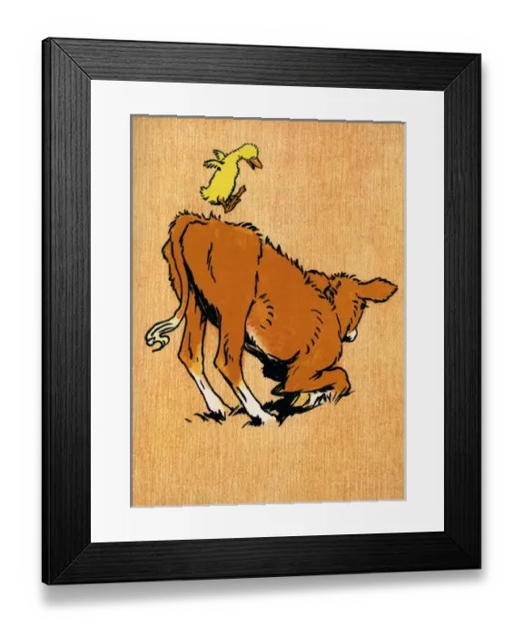 Framed Print : Illustration by Cecil Aldin, Farm Babies Framed Print : Illustration by Cecil Aldin, Farm Babies