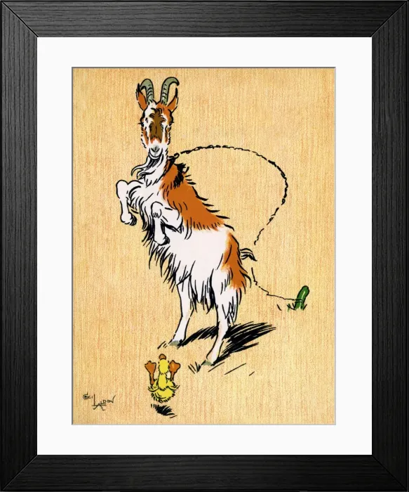 Framed Print : Illustration by Cecil Aldin, Farm Babies Framed Print : Illustration by Cecil Aldin, Farm Babies