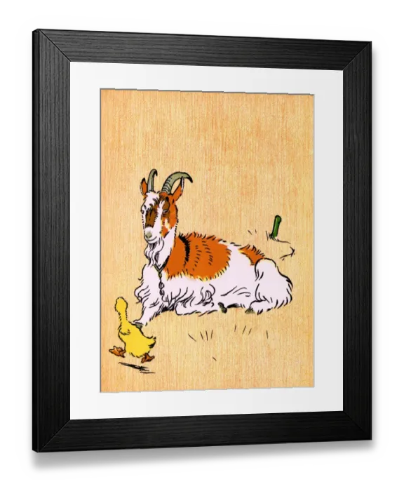 Framed Print : Illustration by Cecil Aldin, Farm Babies Framed Print : Illustration by Cecil Aldin, Farm Babies