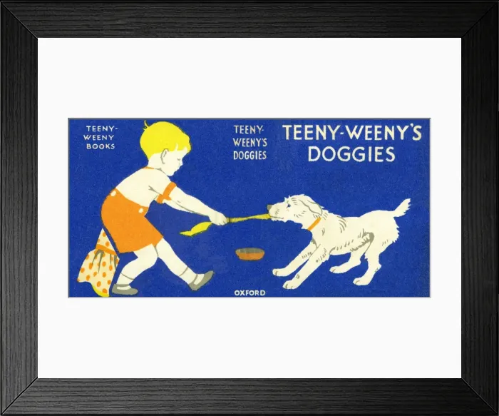 Framed Print : Teeny Weeny Doggies Framed Print : Teeny Weeny Doggies