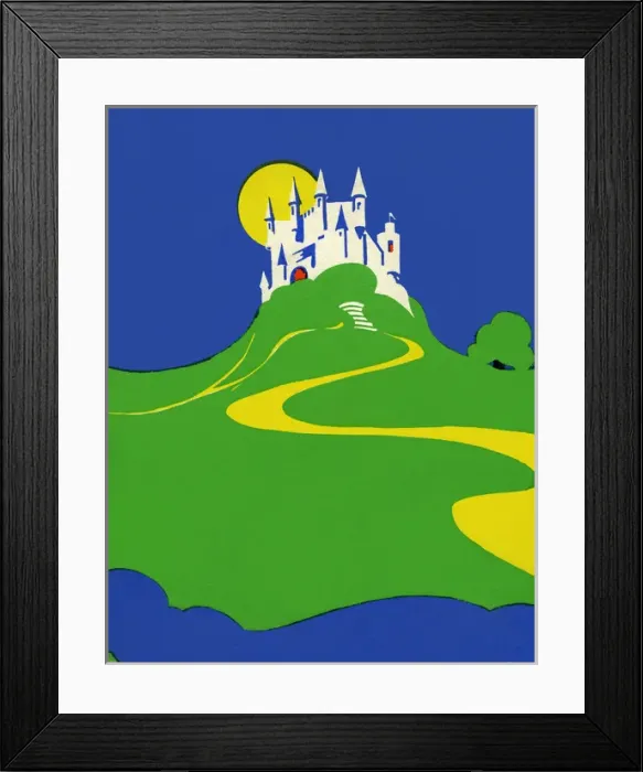 Framed Print : Fairyland castle Framed Print : Fairyland castle