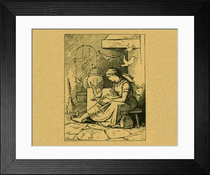 Framed Print : Cinderella Framed Print : Cinderella