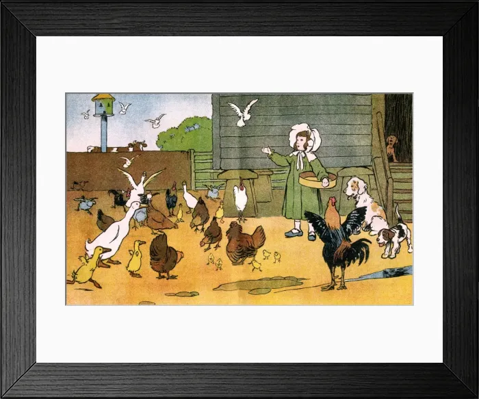 Framed Print : Illustration by Cecil Aldin, My Pets and Their Ways Framed Print : Illustration by Cecil Aldin, My Pets and Their Ways