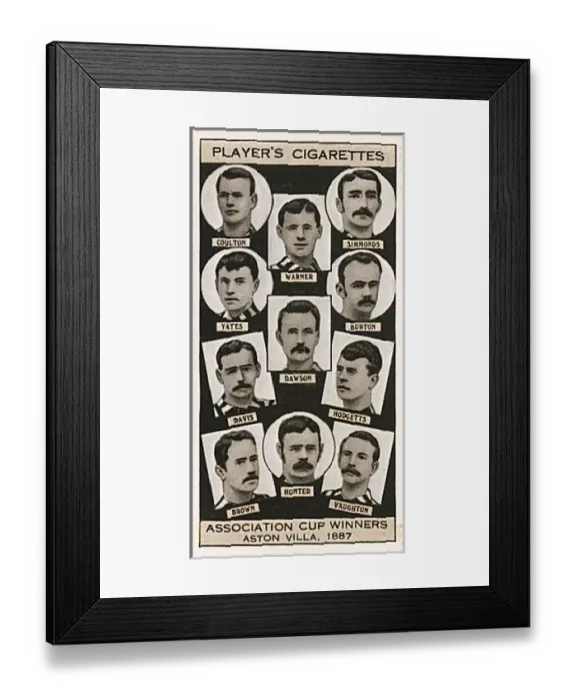 Framed Print : FA Cup winners - Aston Villa, 1887 Framed Print : FA Cup winners - Aston Villa, 1887